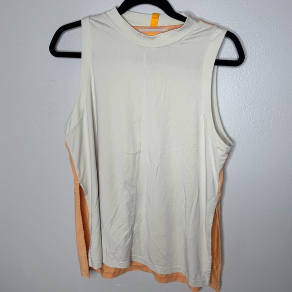 Prana X Sorel Womens Wondering Soul Sleeveless Mock Neck Tank Vented Hem - Picture 1 of 9